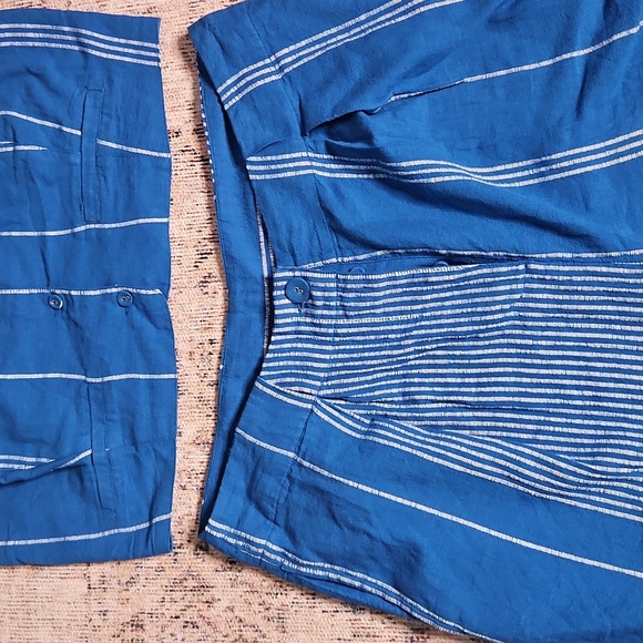 Free People Casual Friday Set In Blue NWOT - Picture 6 of 11